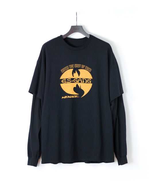 ESSAY / Layered Oversize Long T-Shirt