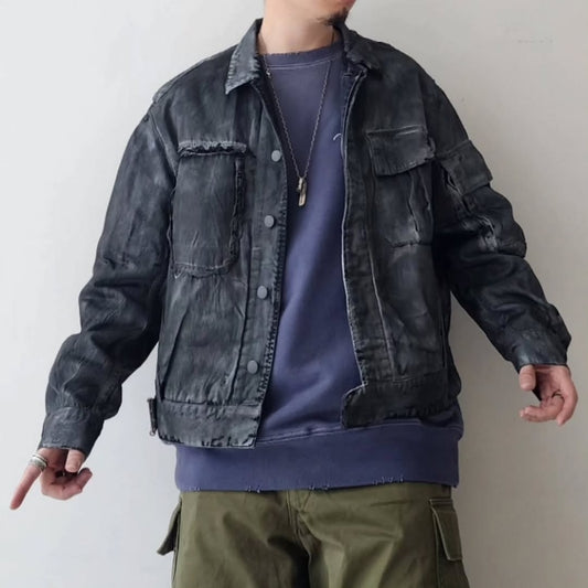 THE JEAN PIERRE / Italian Army Tear Off Jacket (Silver)
