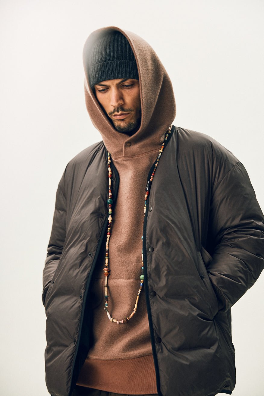 Amber Pink Merely Oversize Hoodie