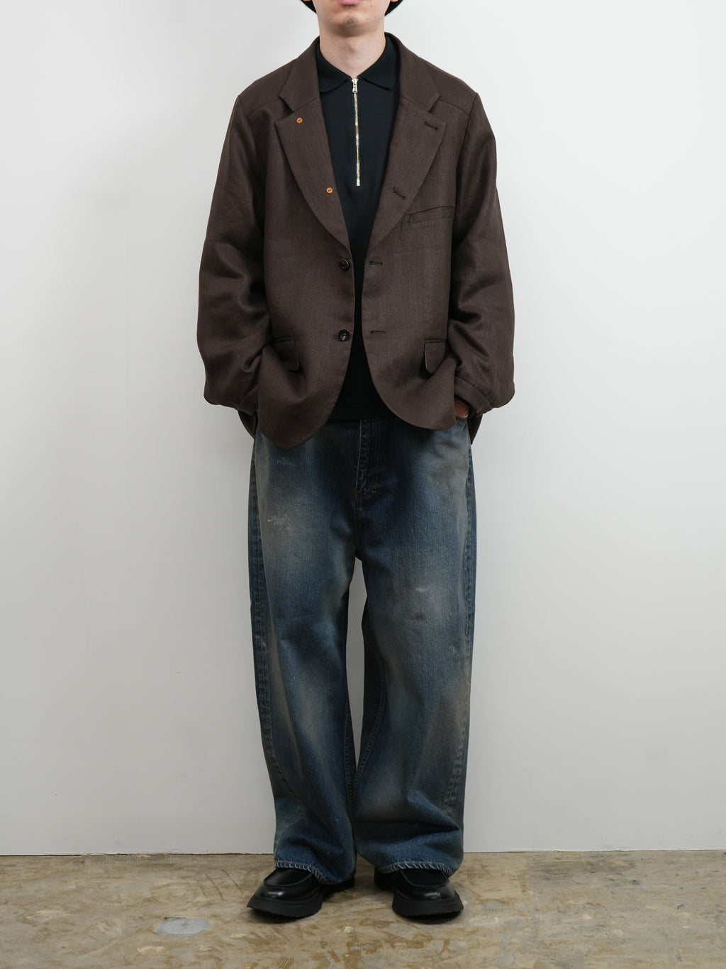 ANCELLM / Linen Tailored Jacket