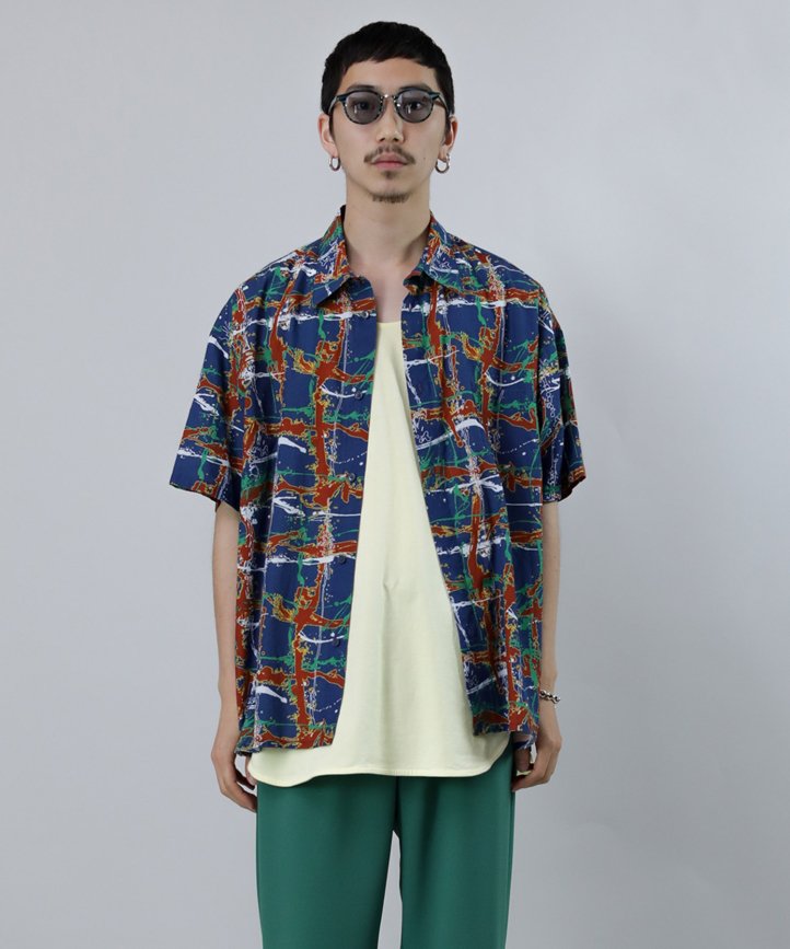PAINT TARTAN H/S SH_BLU