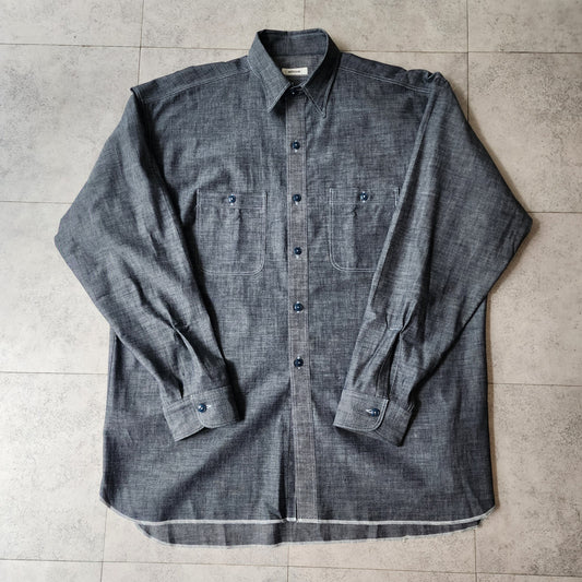 INTERIM / Hyper Big Military Shuttle Chambray Shirt