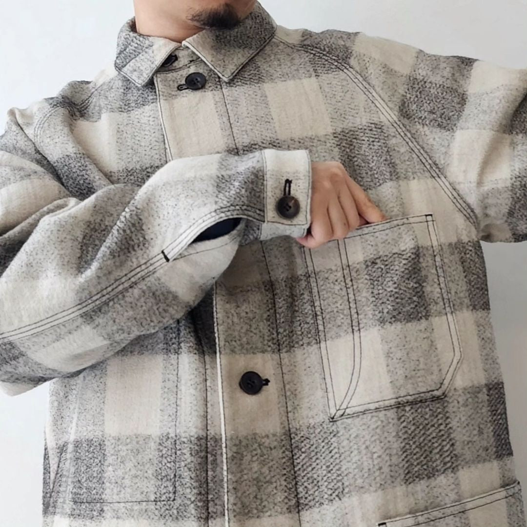 NOMAT / Reversible Jacket (Block Checked)