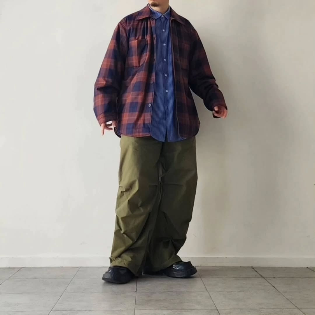 WELLDER / Wide Silhouette Shirts Jacket