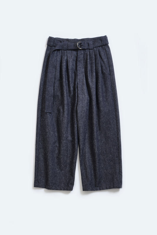 BLANC YM / Silk Denim Wide Pants