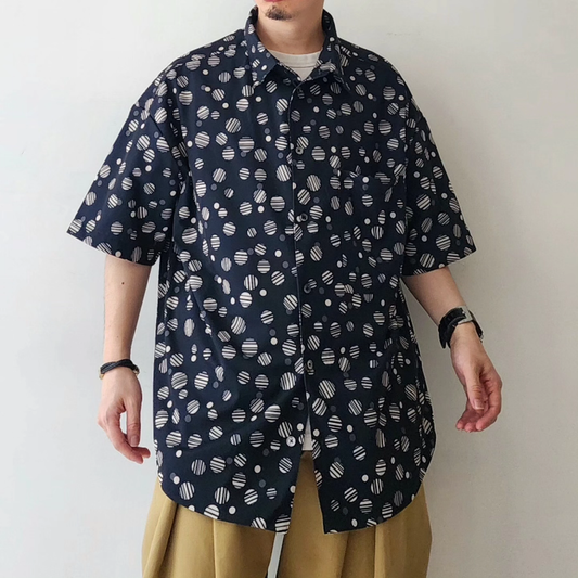 Pattern Oversized SS Shirt