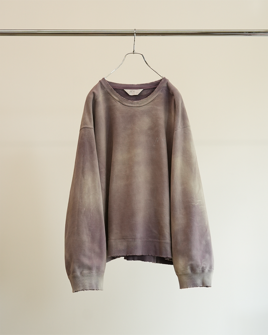 ANCELLM / Unevenness Sweat Shirt