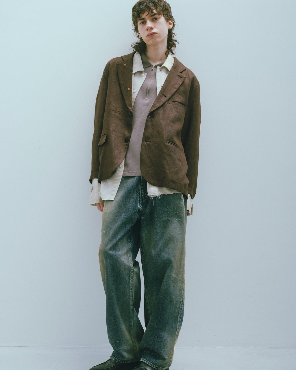 ANCELLM / Linen Tailored Jacket