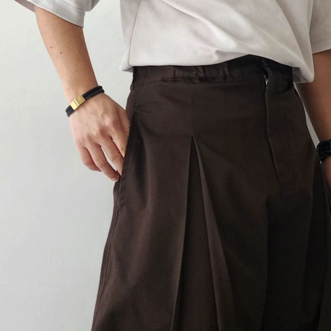 SAGE NATION / Box Pleat Trouser