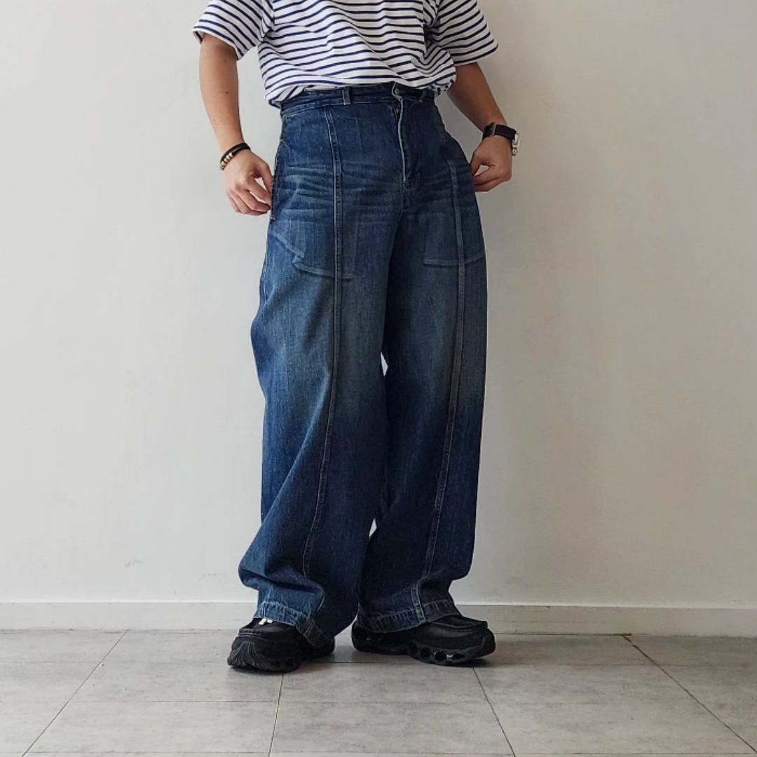 SAGE NATION / Welt Trouser Denim