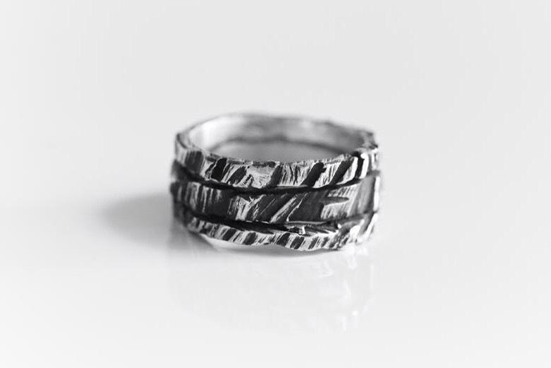 Triple Crack Ring