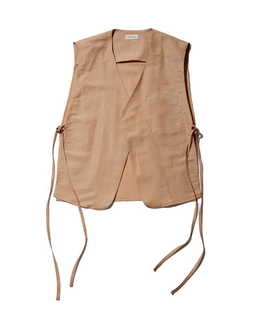 FACTOTUM / Linen Relax Gilet