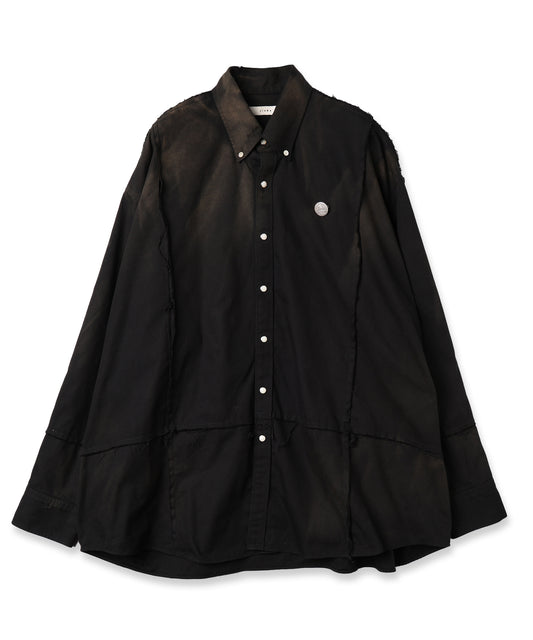 JIEDA / Spray B.D Cutting Over Shirt