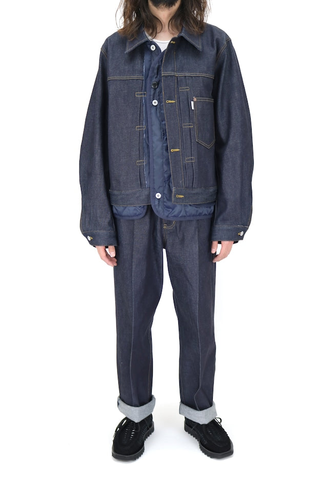 ELEPHANT TRIBAL FABRICS / Folding Denim Pants