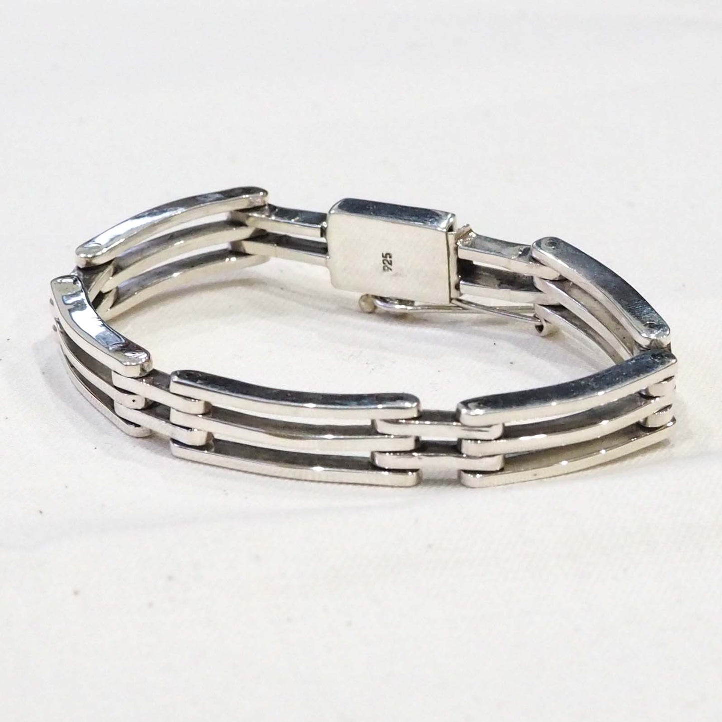 INTERIM / Taxco Silver Bone Bracelet