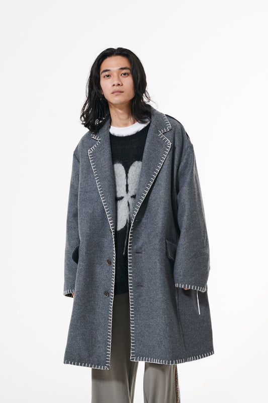 DISCOVERED / Branket Stitch Longer Coat