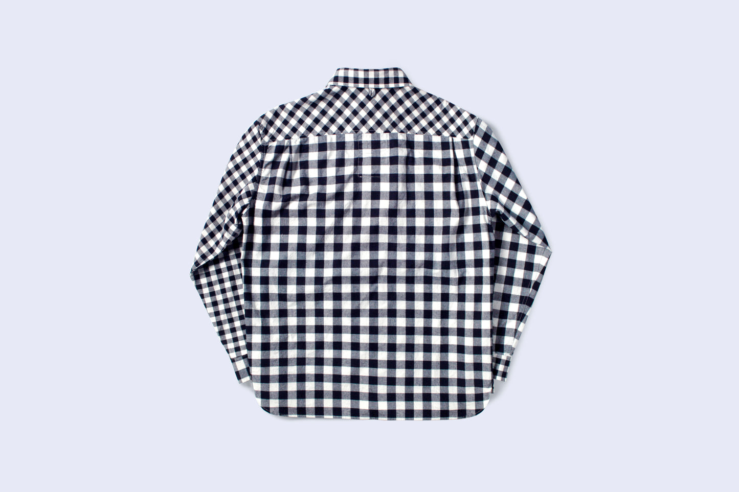 Bluer Check Mix Shirts Navy