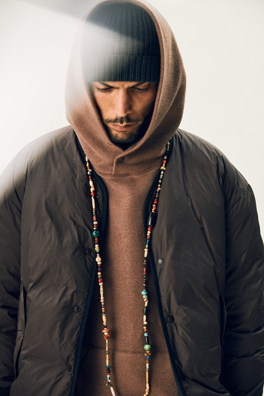 Amber Pink Merely Oversize Hoodie