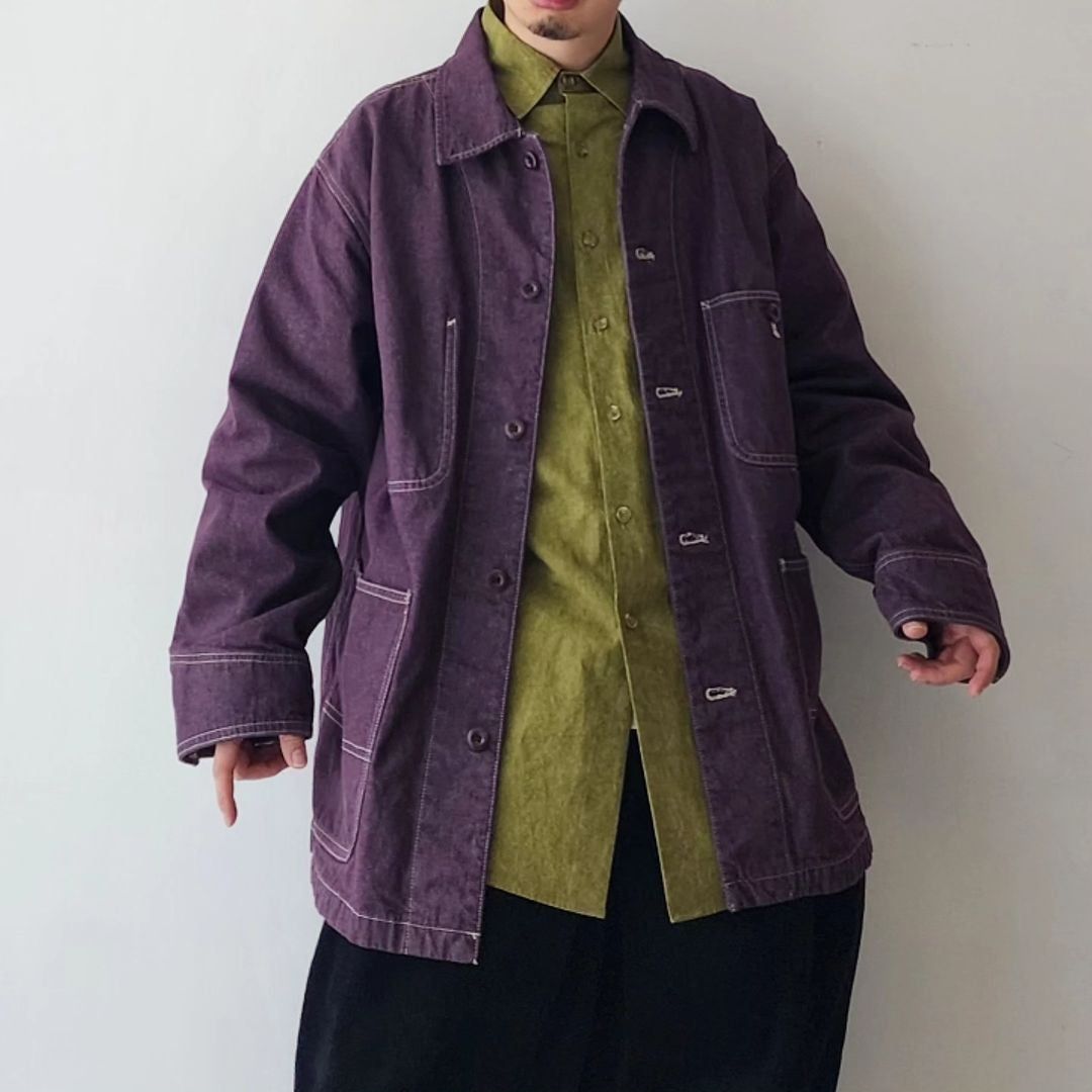 TS(S) / Bio Wash 12.oz Color Denim Cloth / Cover All Jacket