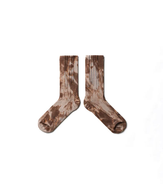 NOZZLEQUIZ / Spot Sulfur - Spot dye Crew Tech Socks