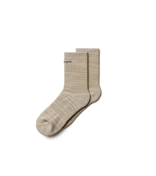 NOZZLEQUIZ / Sand Pink - Essential casual socks