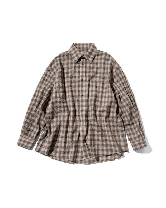 CLESSTE / Plaid Ripple Classic City L/S Shirt