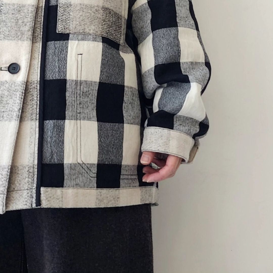 NOMAT / Reversible Jacket (Block Checked)