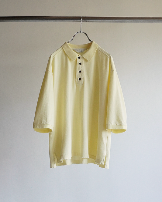 ANCELLM / Aging Polo Shirt
