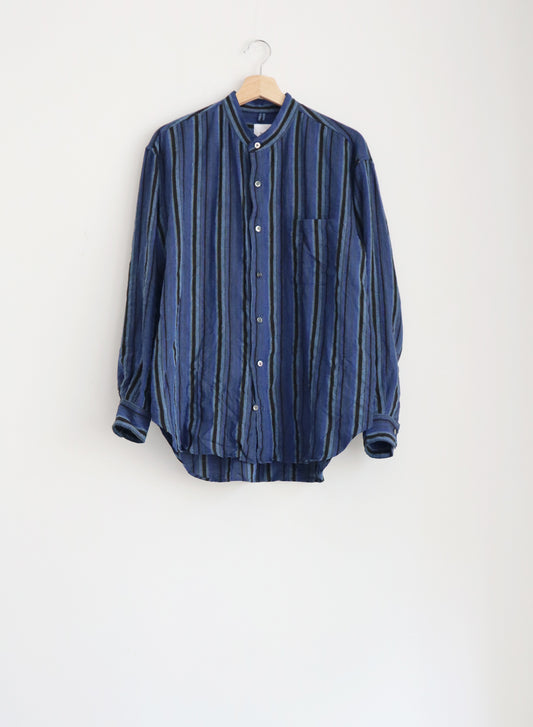 Baggy Fit Band Collar Shirt