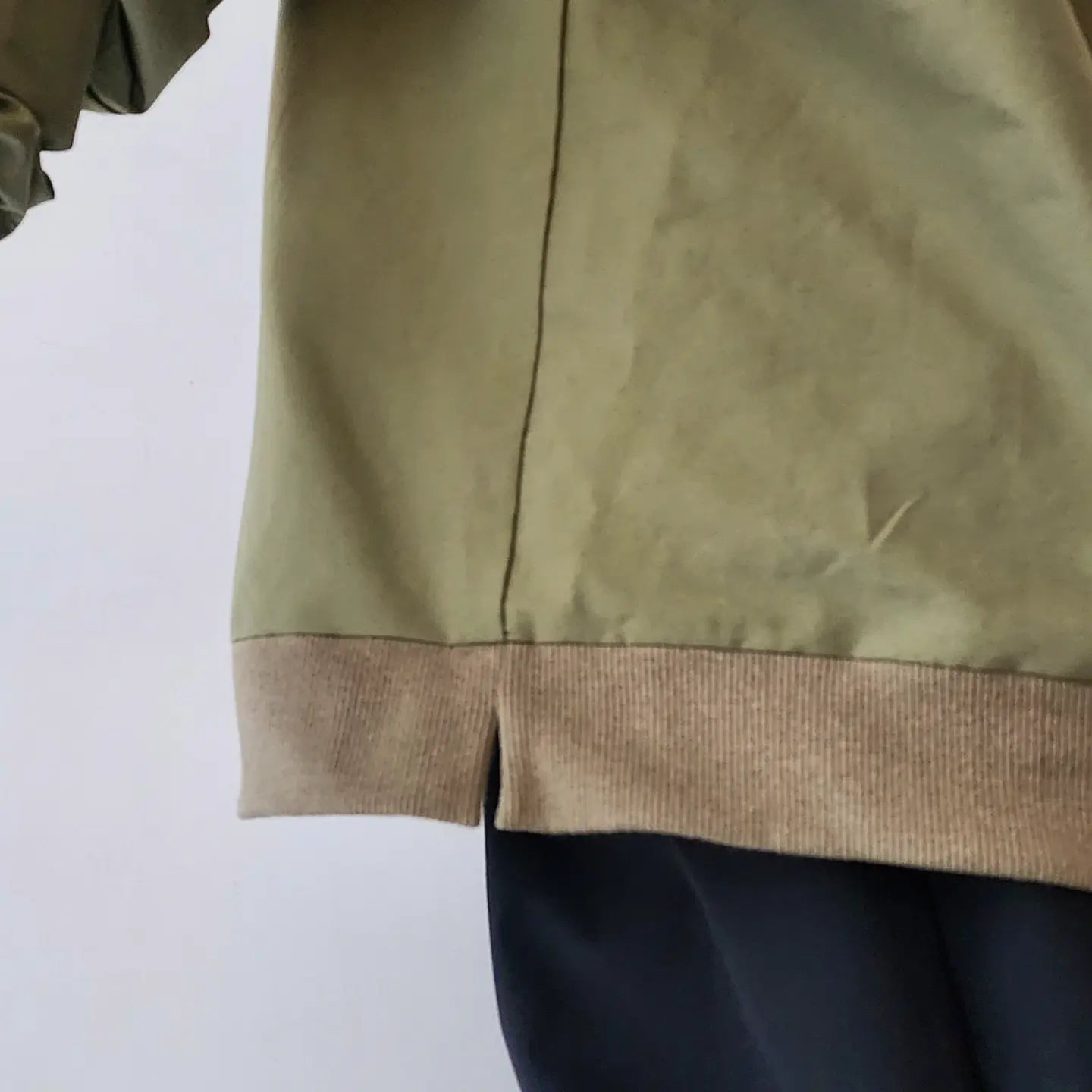 Mat Nylon Over Sweater