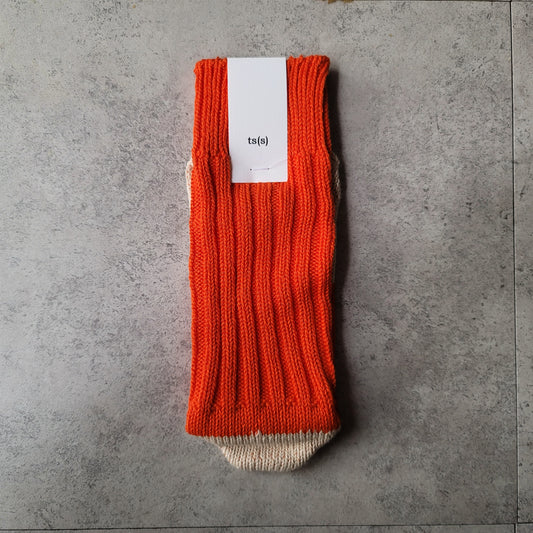 Unpaired Cotton Rib Sock