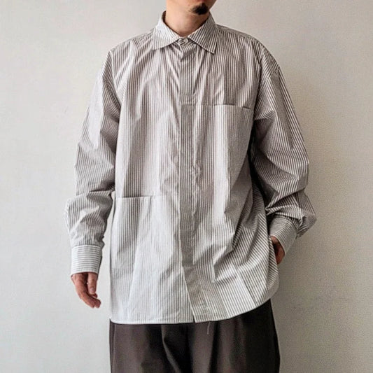 Fly Front Stripe Shirt