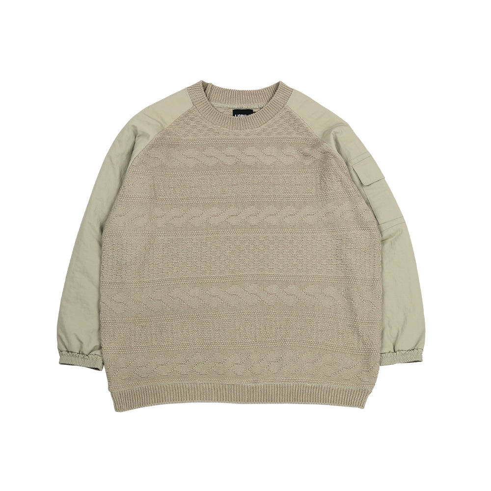 Oversized Bomber Sweater
