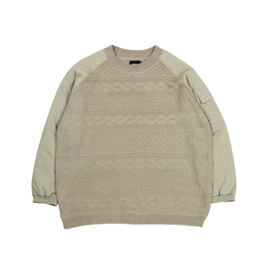 Oversized Bomber Sweater