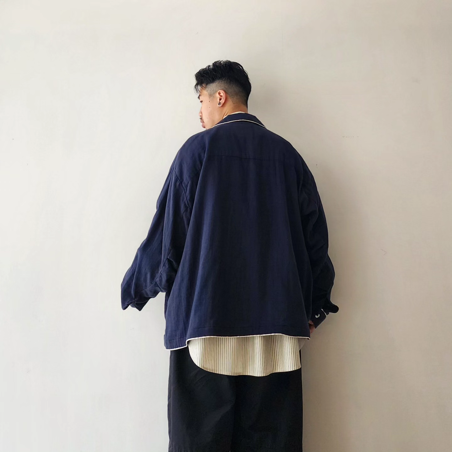 ANCELLM / Doublegauze Pajama Shirt