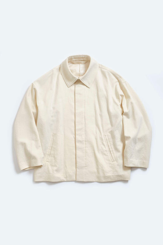 BLANC YM / Oxford Oversize Blouson