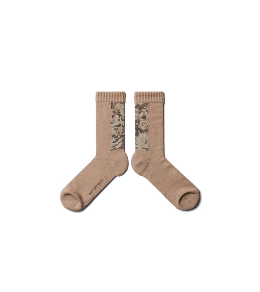 Camo Sand - Digit No. casual cuff socks