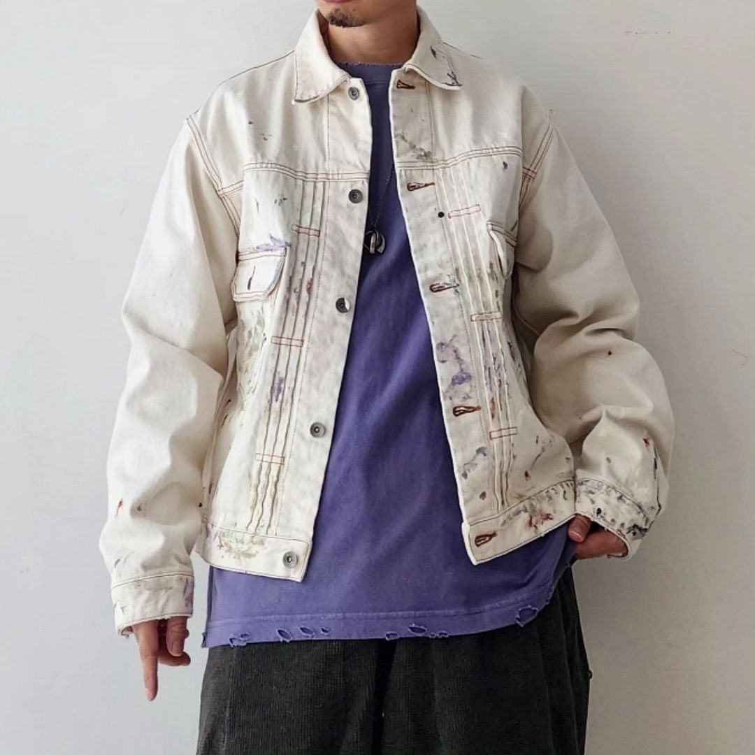 SABY / Kamata Denim Jacket Type 2nd - Vintage Wash - – Tree