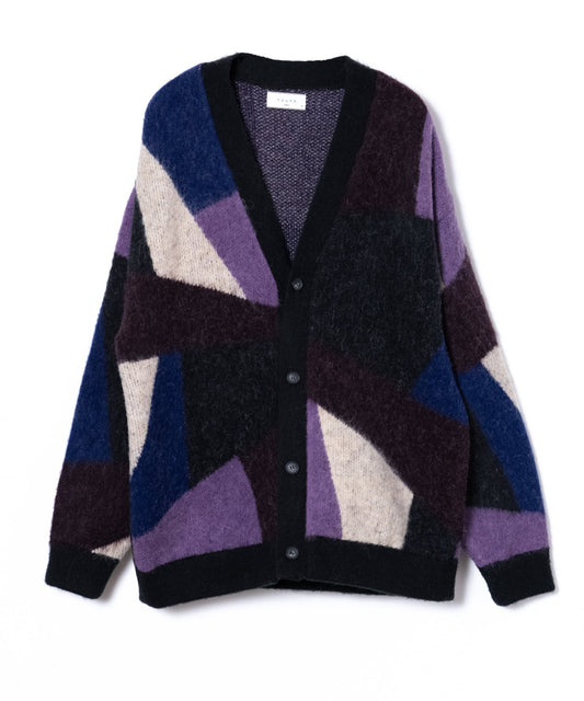 TAUPE / Panel Art Cardigan