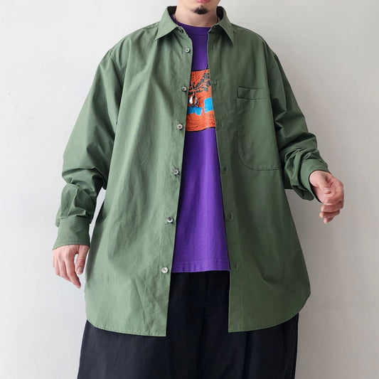 TREE AND BRANCH / Oversized Side Slit Shirket