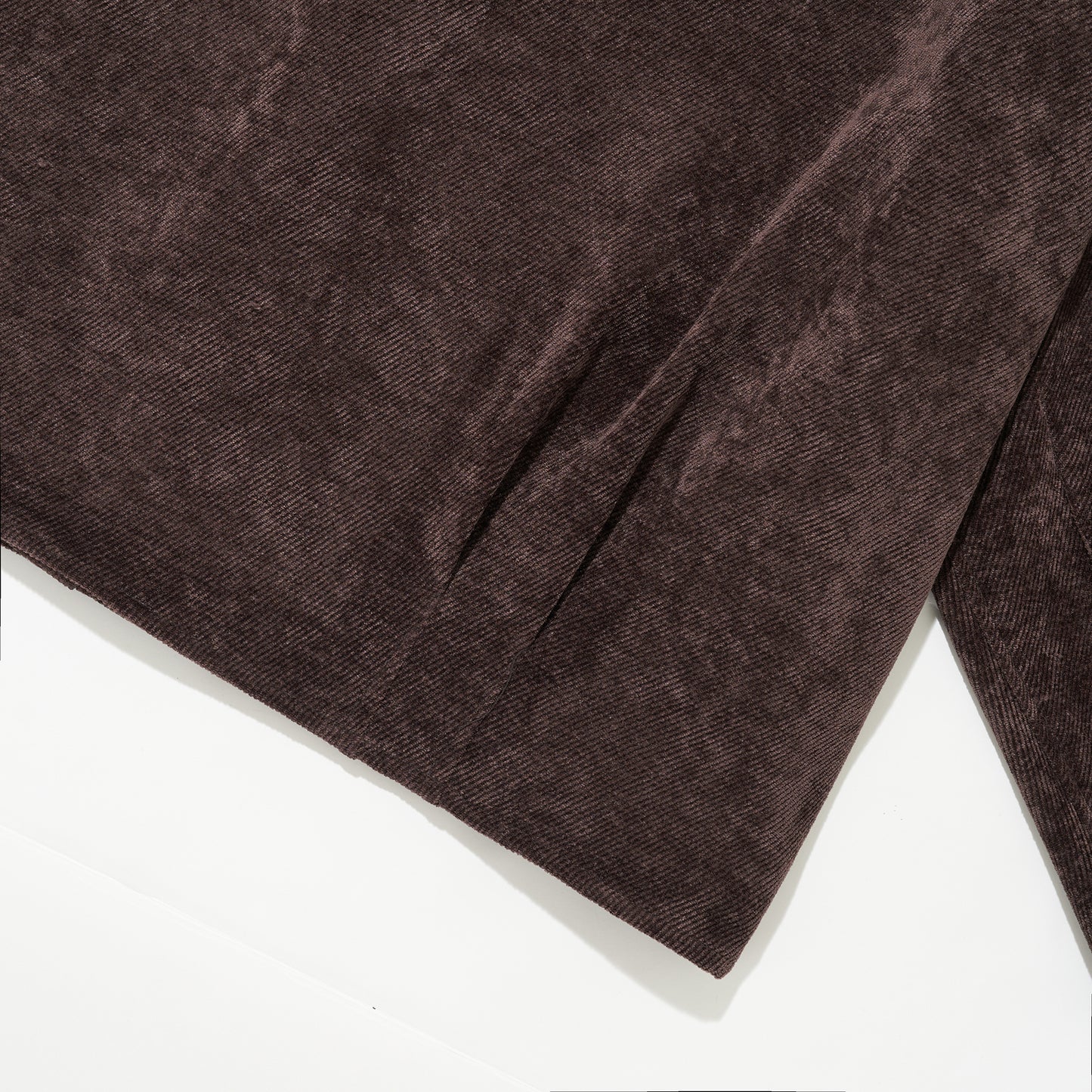 MERELY MADE / Merely Premium Serge Velvet Twill Cropped Shirts