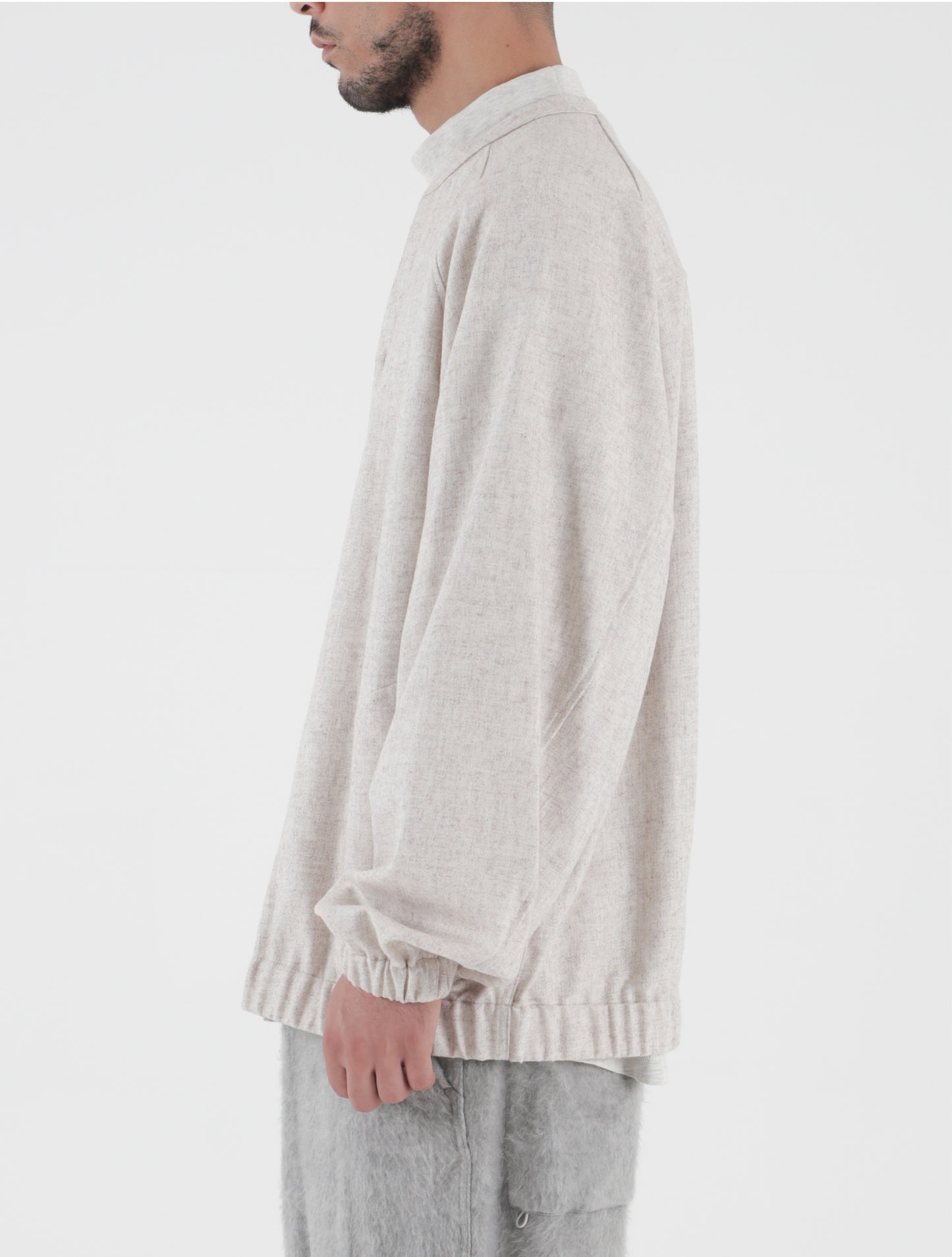 Semolina Ivory Mellow Raglan Shirt
