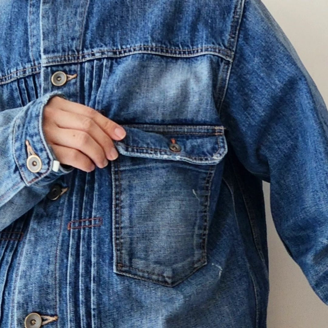SABY / Kamata Denim Jacket Type 2nd - Vintage Wash -