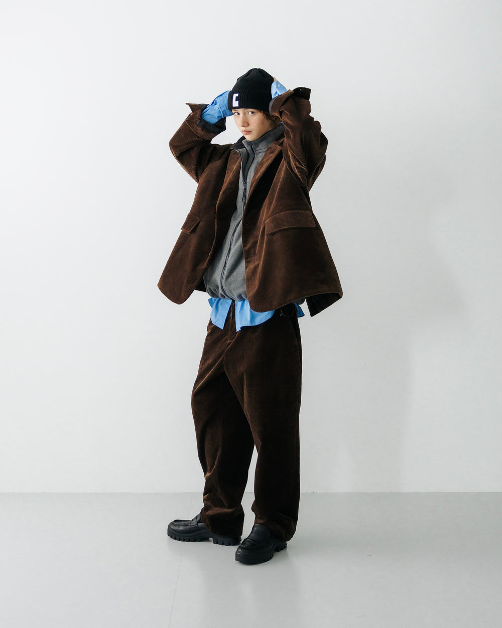 CLESSTE / Wool Corduroy Active City Storage Tapered Pants