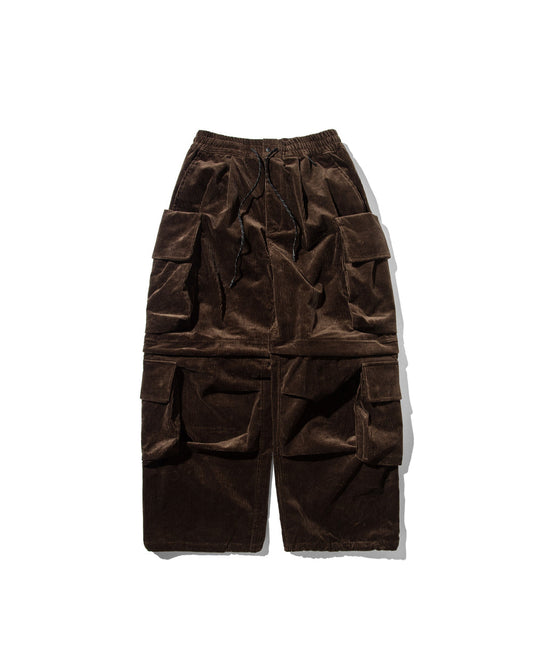 CLESSTE / Wool Corduroy 2 Way City Military Pants