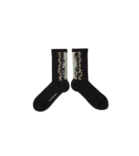 NOZZLEQUIZ / Gradient Acorn - LANDING Midcalf socks