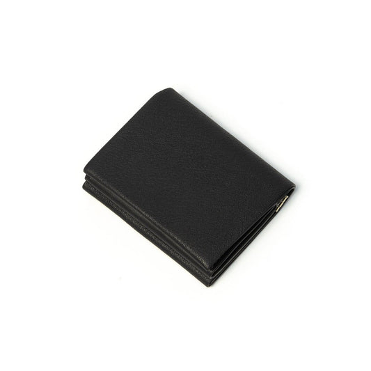 Flap Trifold Wallet (Black)