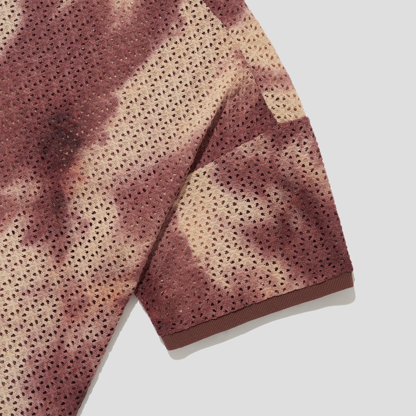MERELY MADE / Indian Brick Merely Vintage Dyed Knitting T-Shirt