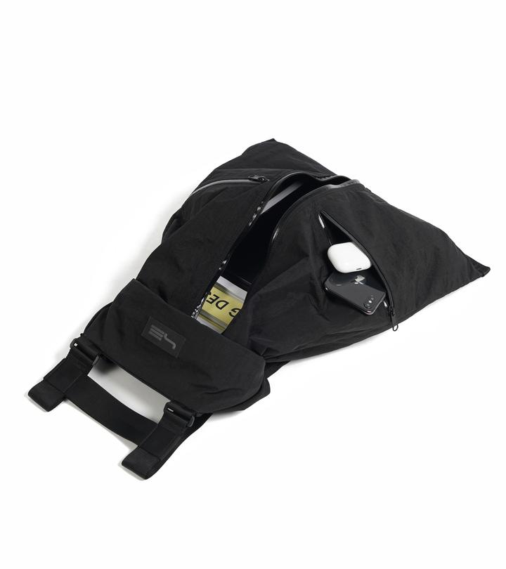 BS｜Ecoya® Sling Backpack Black