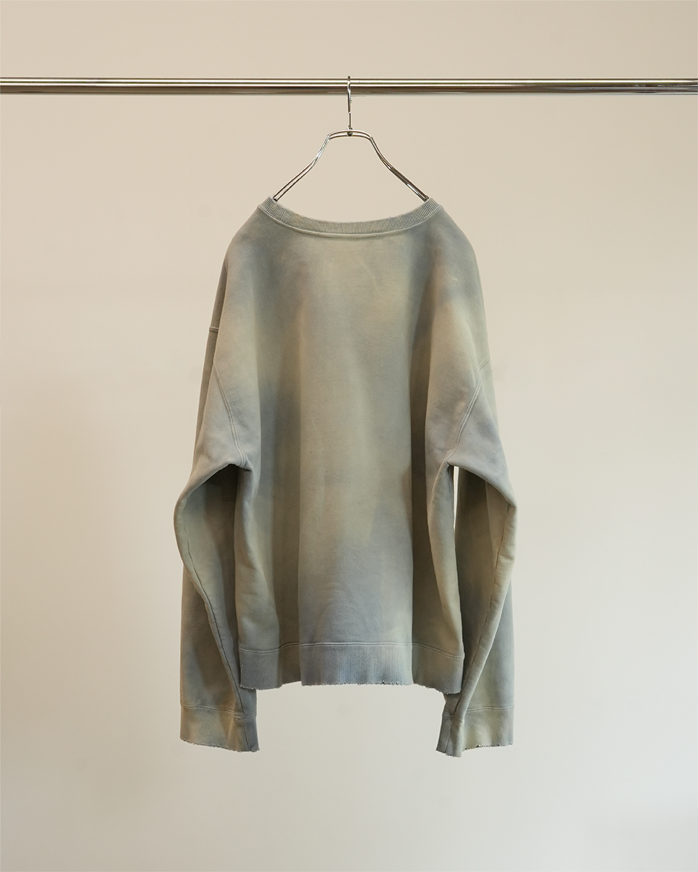 ANCELLM / Unevenness Sweat Shirt